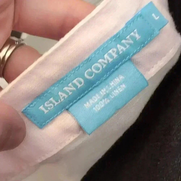 Island company women's linen tank top - Picture 4 of 6